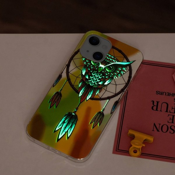 iPhone 14 Plus Cover Motiv Drømmefanger og Ugle