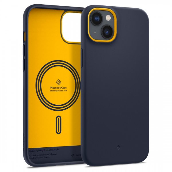 Caseology iPhone 14 Plus Cover Nano Pop Mag Blueberry Navy