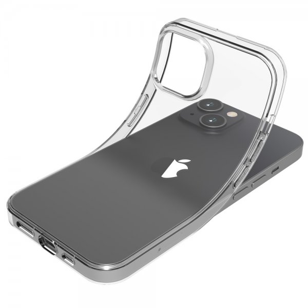 Puro iPhone 14 Plus Cover Nude Transparent