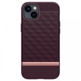 Caseology iPhone 14 Plus Cover Parallax Mag Burgundy Bean