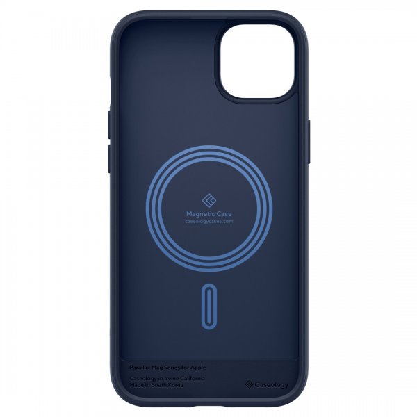 Caseology iPhone 14 Plus Cover Parallax Mag Midnight Blue