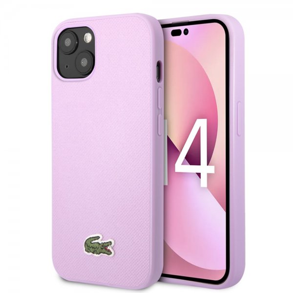 Lacoste iPhone 14 Plus Cover Petit Pique Logo Lilla