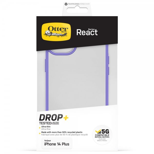 Otterbox iPhone 14 Plus Cover React Purplexing