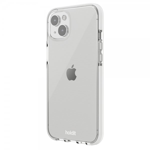 Holdit iPhone 14 Plus Cover Seethru White