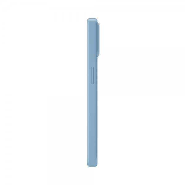Xqisit iPhone 14 Plus Cover Silicone Case Lyseblå