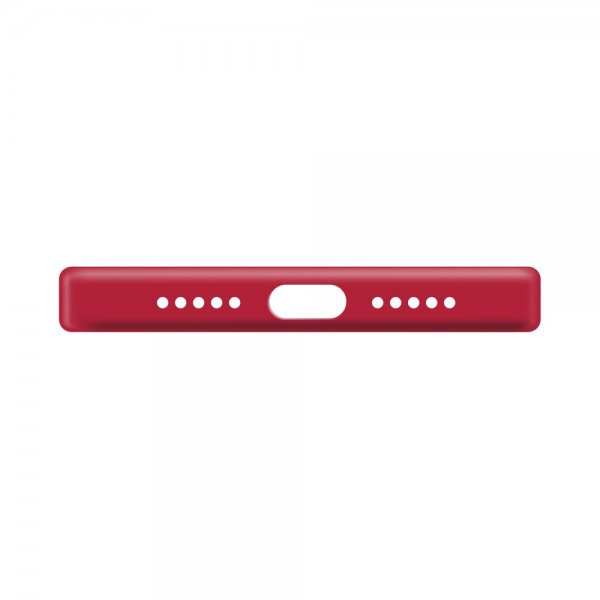 Xqisit iPhone 14 Plus Cover Silikone Etui Rød