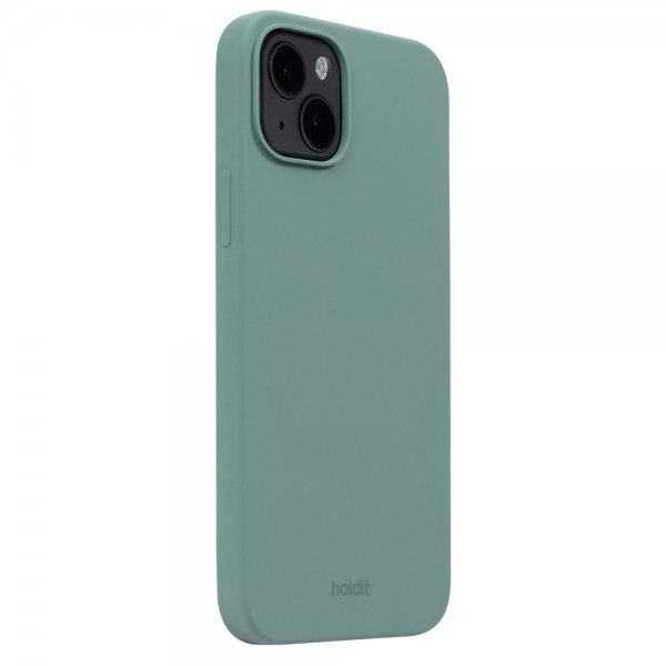 holdit iPhone 14 Plus Cover Silikone Moss Green