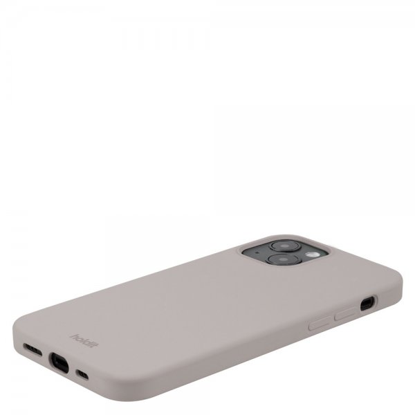 holdit iPhone 14 Plus Cover Silikone Taupe