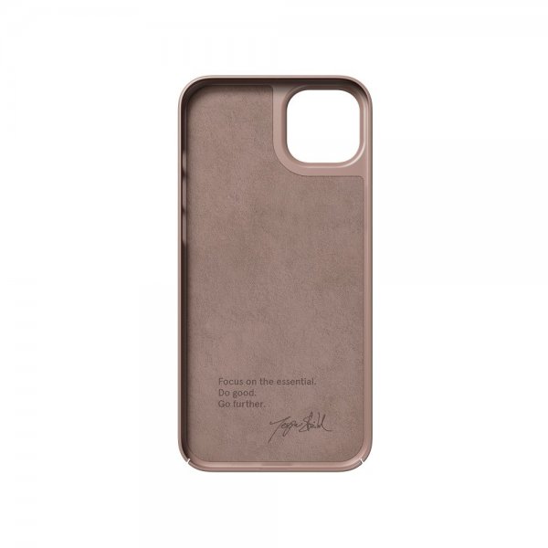 Nudient iPhone 14 Plus Cover Thin Case MagSafe Dusty Pink
