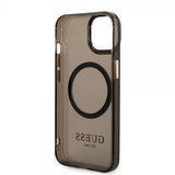 Guess iPhone 14 Plus Cover Translucent MagSafe Sort