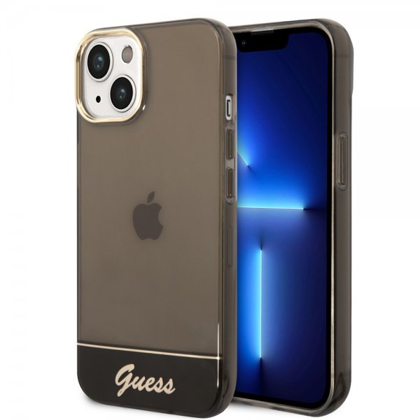 Guess iPhone 14 Plus Cover Translucent Sort