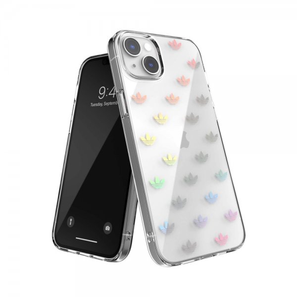 Adidas iPhone 14 Plus Cover Trefoil Clear Case Transparent