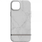 Richmond & Finch iPhone 14 Plus Cover White Marble