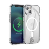 Rvelon iPhone 14 Plus Cover TPU MagSafe Transparent