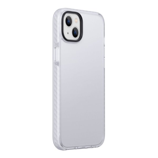 iPhone 14 Plus Cover Stødabsorberende TPU Hvid
