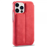 Lc.Imeeke iPhone 14 Pro Flip Cover Rød