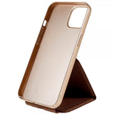 X-Level iPhone 14 Pro Cover Journey Series Brun