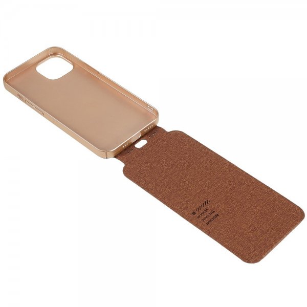 X-Level iPhone 14 Pro Cover Journey Series Brun