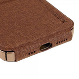 X-Level iPhone 14 Pro Cover Journey Series Brun