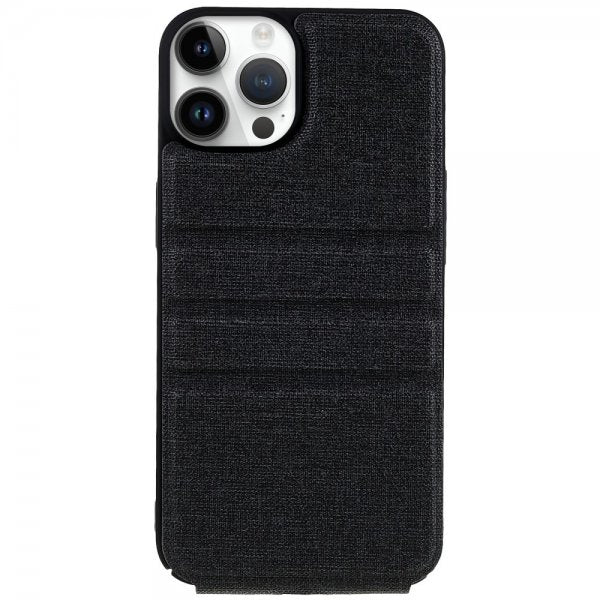 X-Level iPhone 14 Pro Etui Journey Series Sort
