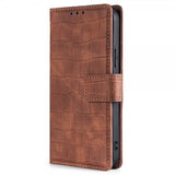 iPhone 14 Pro Cover Krokodillemønster Brun