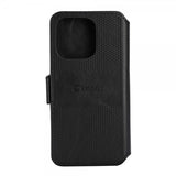 Krusell iPhone 14 Pro Etui Leather PhoneWallet Sort