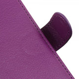 iPhone 14 Pro Cover Litchi Lilla