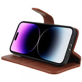 Nordic Covers iPhone 14 Pro Cover MagLeather Maple Brown