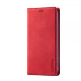 Lc.Imeeke iPhone 14 Pro Etui med Kortlomme Flip Rød
