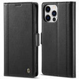 Lc.Imeeke iPhone 14 Pro Etui med Kortlomme Sort