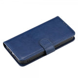 iPhone 14 Pro Cover med aftagelig skal KT Leather Series-3 Blå