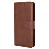 iPhone 14 Pro Cover med aftageligt etui KT Leather Series-3 Brun