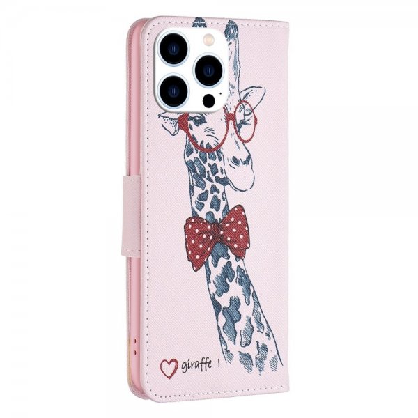 iPhone 14 Pro Cover Motiv Giraf