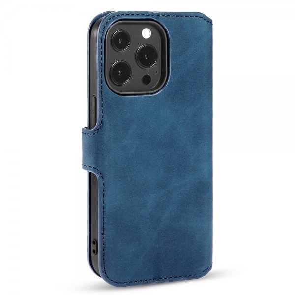 Dg.Ming iPhone 14 Pro Cover Retro Blå