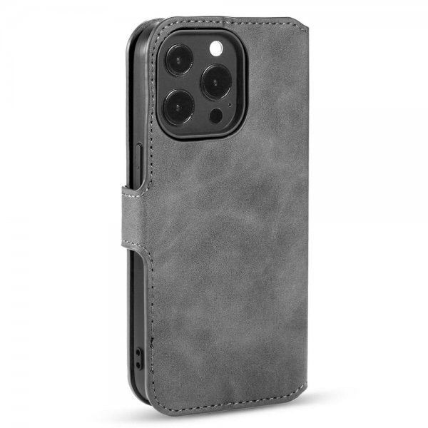 Dg.Ming iPhone 14 Pro Retro Cover Grå