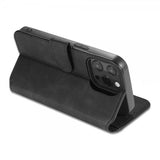 Dg.Ming iPhone 14 Pro Etui Retro Sort