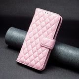 iPhone 14 Pro Cover Diamantmønster Rosa