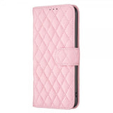 iPhone 14 Pro Cover Diamantmønster Rosa