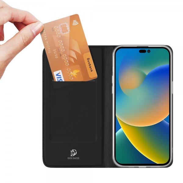 Dux Ducis iPhone 14 Pro Cover Skin Pro Series Sort