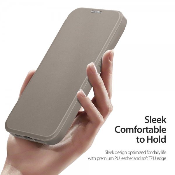 Dux Ducis iPhone 14 Pro Cover Skin X Pro Series MagSafe Khaki