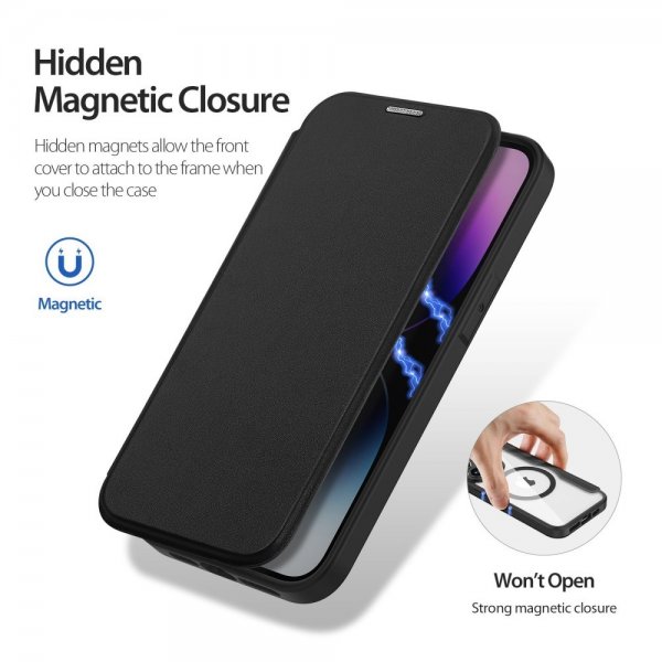 Dux Ducis iPhone 14 Pro Cover Skin X Pro Series MagSafe Sort