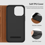 Dux Ducis iPhone 14 Pro Cover Skin X2 Series Brun