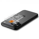 Spigen iPhone 14/15/16/17 Pro & Pro Max Kamerabeskyttelse GLAS.tR EZ Fit Optik Pro 2-pak Grå
