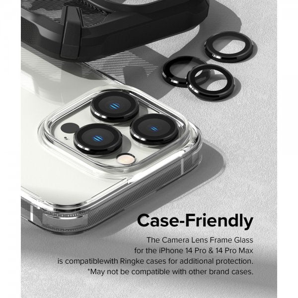 Ringke iPhone 14 Pro/iPhone 14 Pro Max Kamerabeskytter Camera Lens Frame Sort