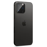 Spigen iPhone 14/15/16 Pro & Pro Max Kamera Beskyttelsesglas.tR Optik 2-pak Sort