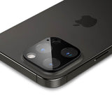 Spigen iPhone 14/15/16 Pro & Pro Max Kamera Beskyttelsesglas.tR Optik 2-pak Sort
