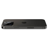 Spigen iPhone 14/15/16 Pro & Pro Max Kamera Beskyttelsesglas.tR Optik 2-pak Sort