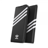 Adidas iPhone 14 Pro Max Cover 3 Stripes Booklet Case Sort Hvid