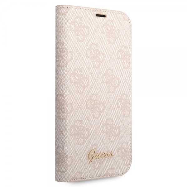 Guess iPhone 14 Pro Max Cover 4G Logo Rosa