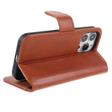 Nordic Covers iPhone 14 Pro Max Etui Essential Læder Maple Brown